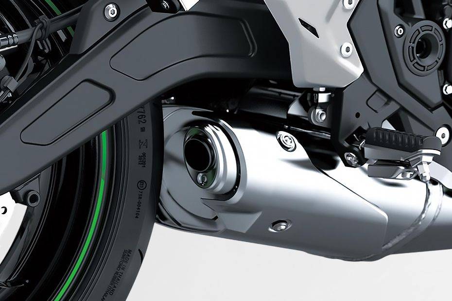 Exhaust View of Ninja 650
