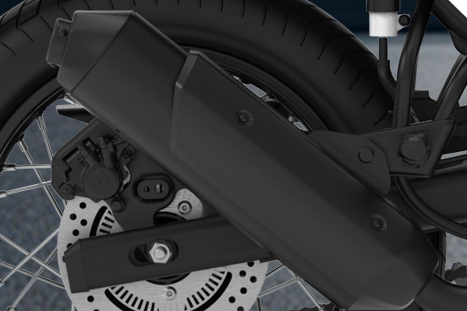 Exhaust View of 2025 Adventure