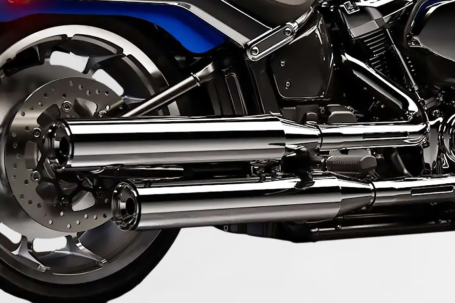 Exhaust View of Fat Boy