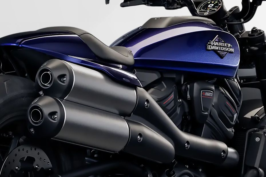 Exhaust View of Sportster S