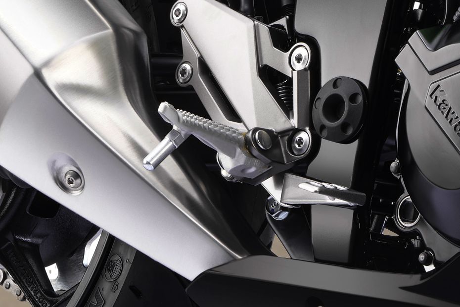 Foot Rest View of Ninja 300