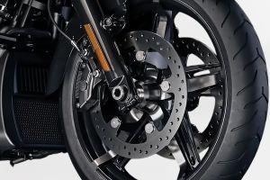 Front Brake View of Road Glide