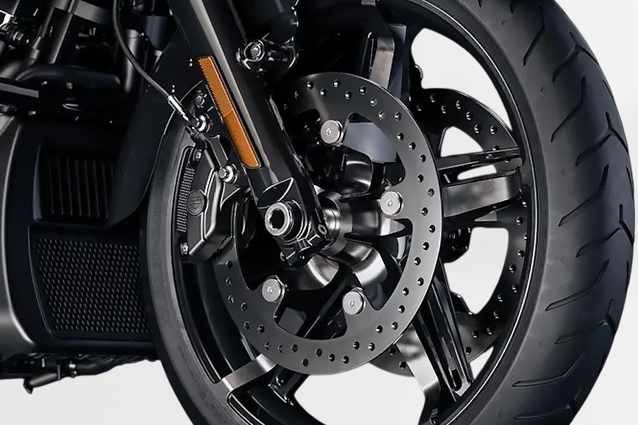 Front Brake View of Road Glide