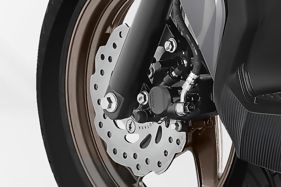 Front Brake View of Dio 125
