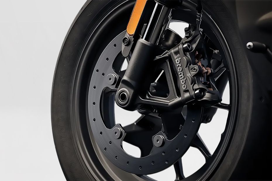 Front Brake View of Sportster S