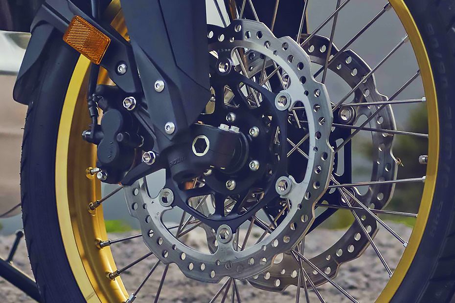 Front Brake View of 2025 XL750 Transalp