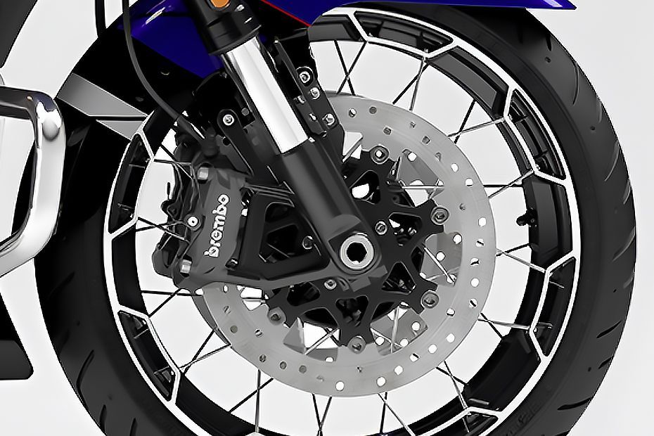 Front Brake View of CVO Road Glide