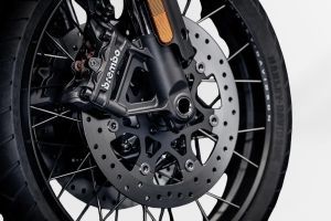 Front Brake View of Pan America 1250