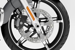 Front Brake View of Street Glide