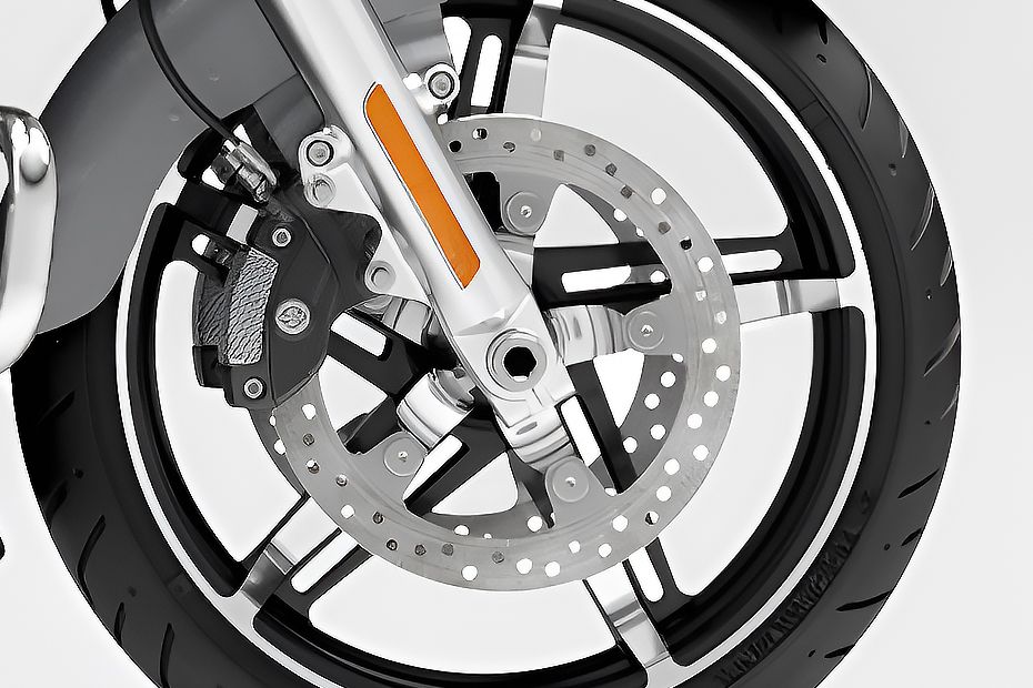 Front Brake View of Street Glide