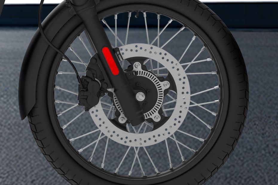 Front Brake View of 2025 Adventure