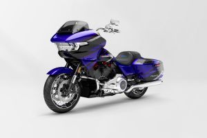 Front Left View of CVO Road Glide