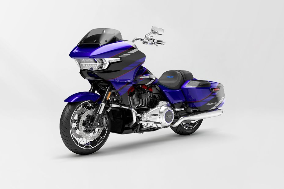 Front Left View of CVO Road Glide