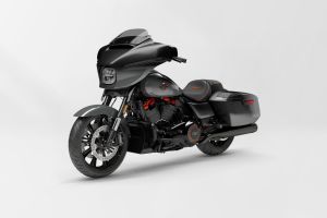 Front Left View of CVO Street Glide