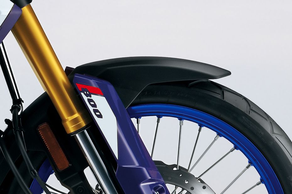 Front Mudguard & Suspension of V-Strom 800 DE