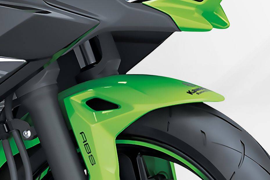 Front Mudguard & Suspension of Ninja 650