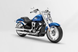 Front Right View of Fat Boy