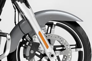 Front Suspension View of Street Glide