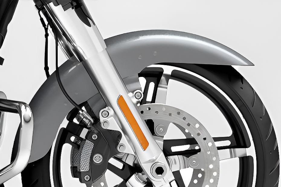 Front Suspension View of Street Glide