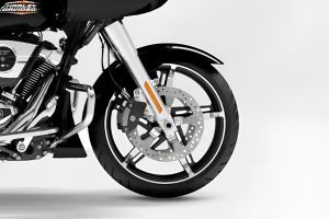 Front Tyre View of Road Glide