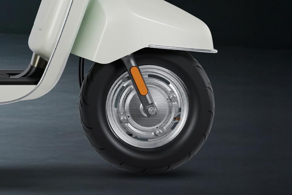 Front Tyre View of Perfetto