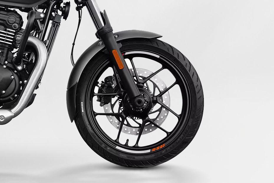 Front Tyre View of Speed T4