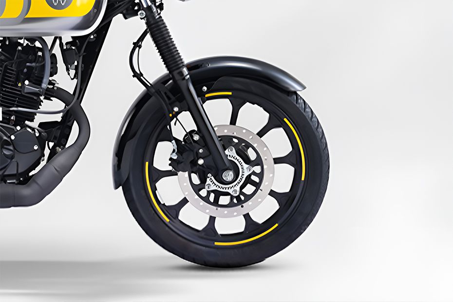 Front Tyre View of W175