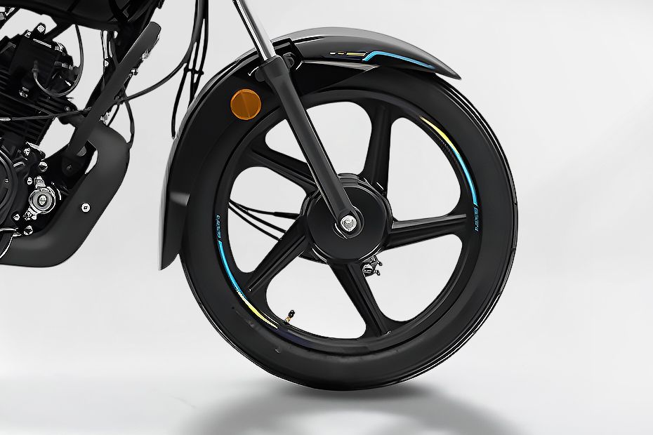 Front Tyre View of Sport