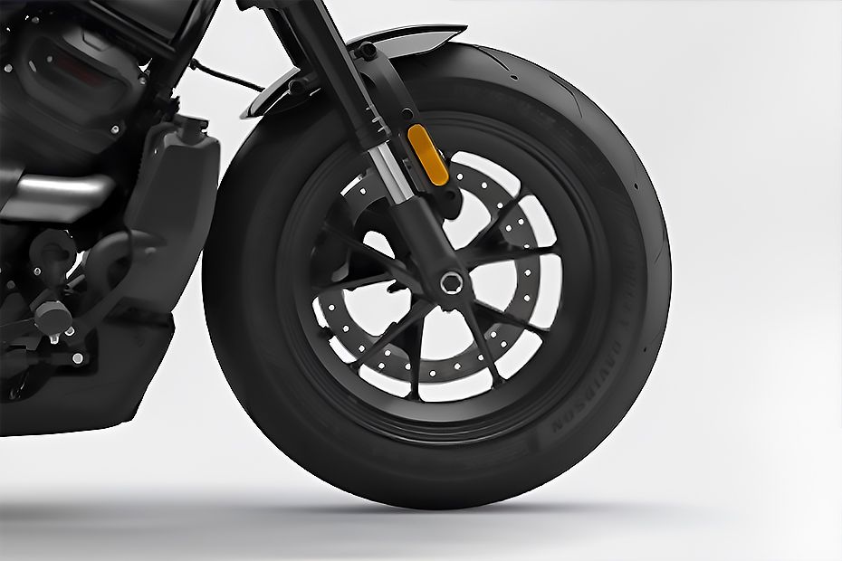 Front Tyre View of Sportster S