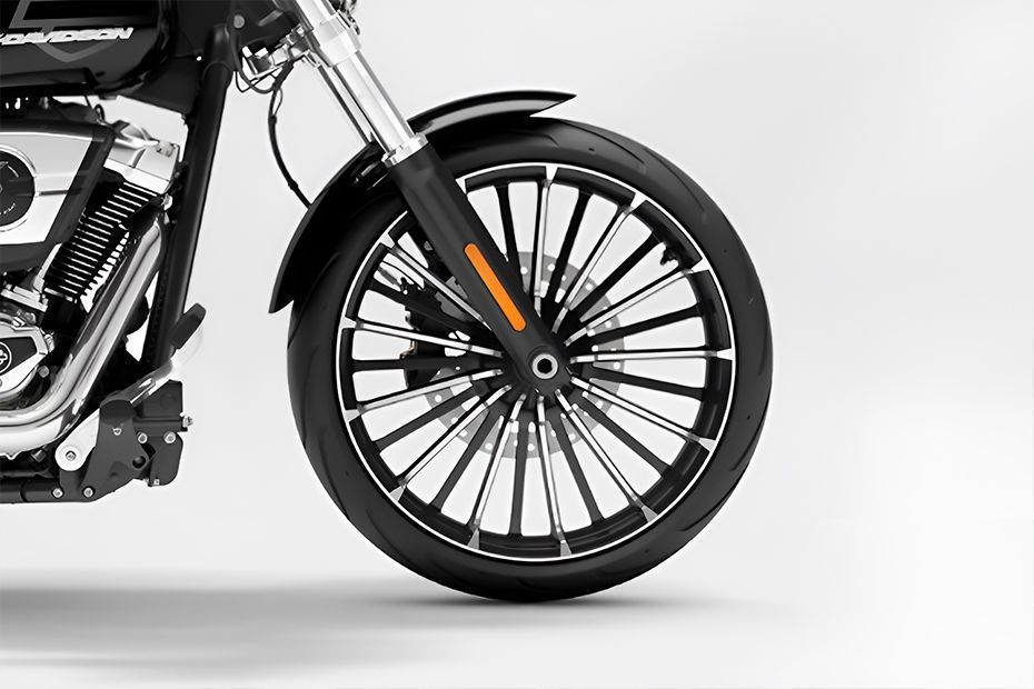 Front Tyre View of Breakout