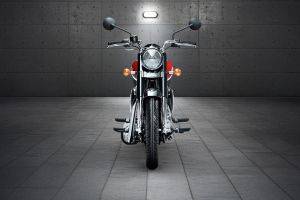 Front View of Bullet 350