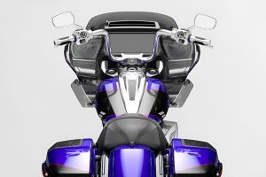 Handle Bar View of CVO Road Glide
