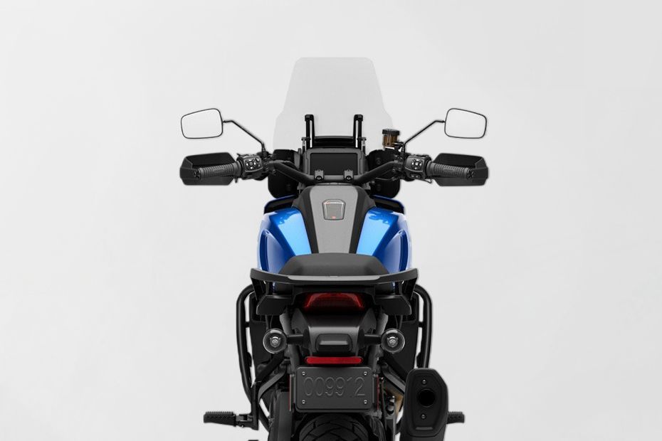 Handle Bar View of Pan America 1250