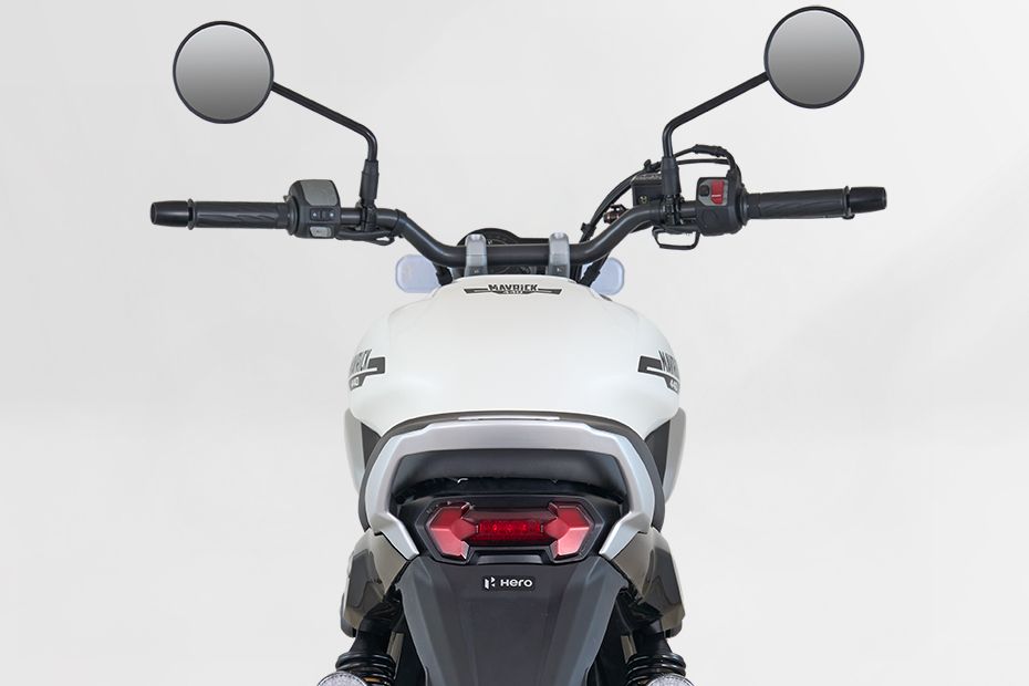 Handle Bar View of Mavrick 440