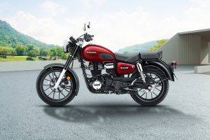 Left Side View of CB350