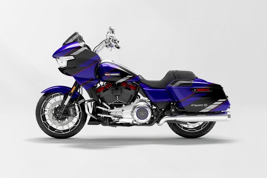 Left Side View of CVO Road Glide