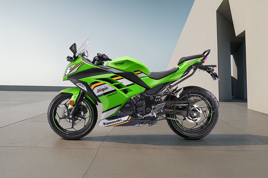 Left Side View of Ninja 300