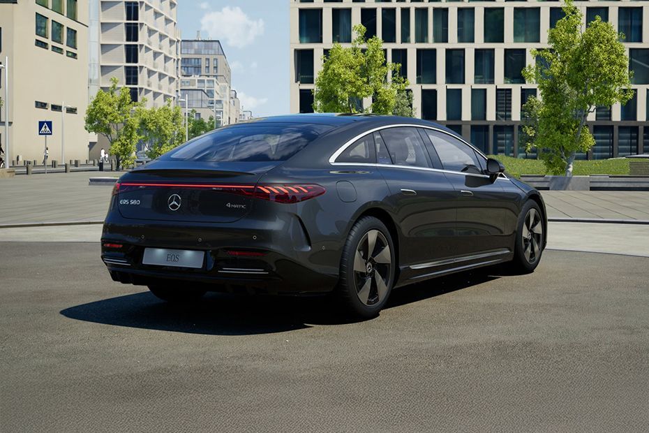 Rear 3/4 Right Image of EQS