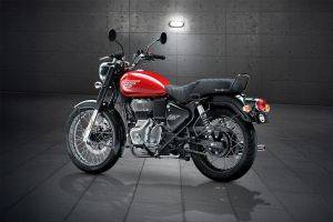 Rear Left View of Bullet 350