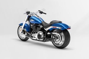 Rear Left View of Fat Boy