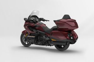 Rear Left View of Gold Wing