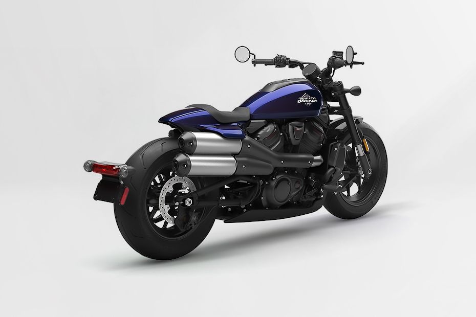 Rear Right View of Sportster S