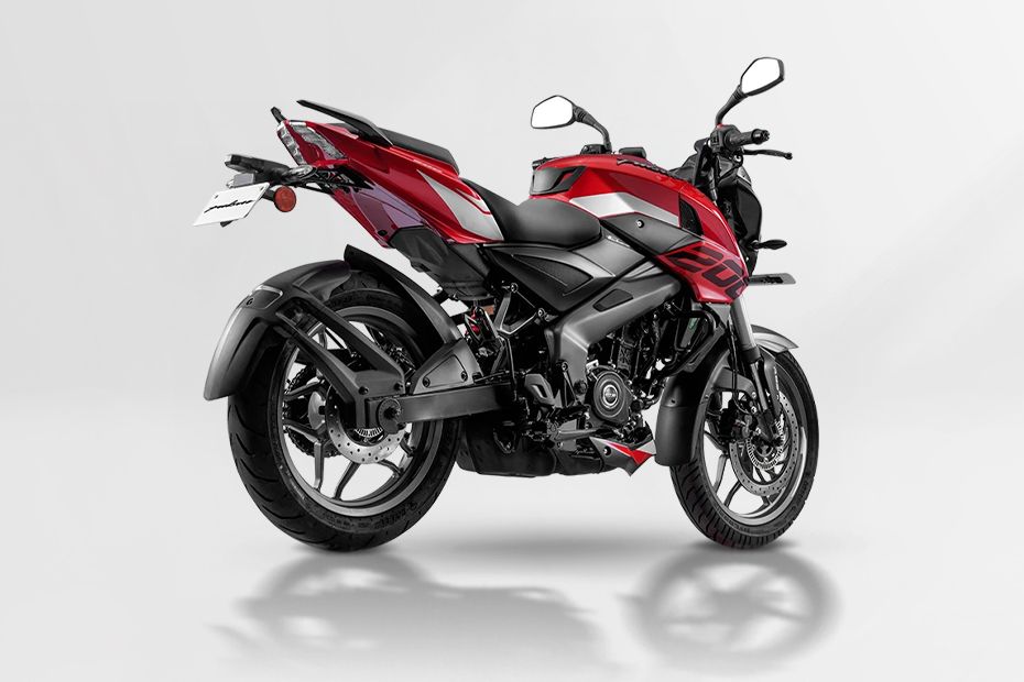 Rear Right View of Pulsar NS200