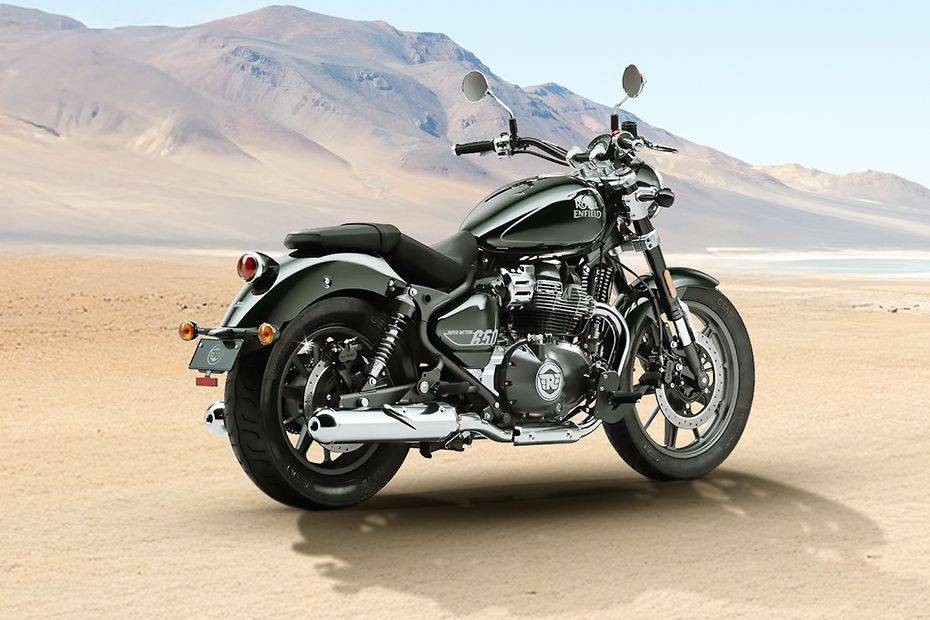 Rear Right View of Super Meteor 650