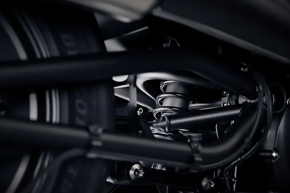 Rear Suspension View of Sportster S