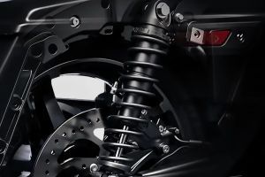 Rear Suspension View of Road Glide