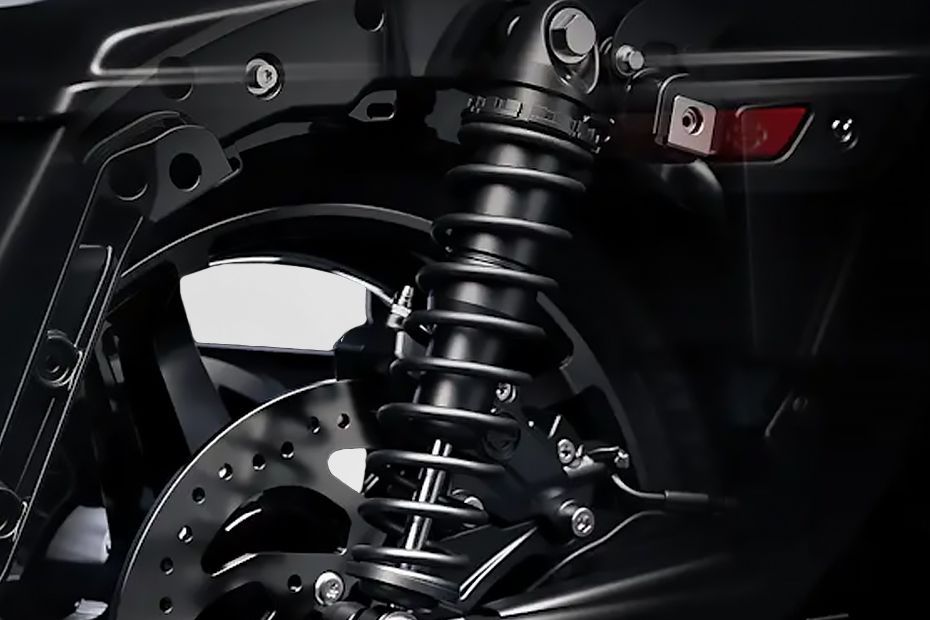 Rear Suspension View of Road Glide