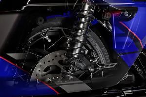 Rear Suspension View of CVO Road Glide