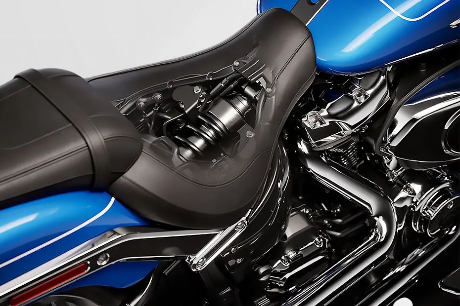 Rear Suspension View of Fat Boy