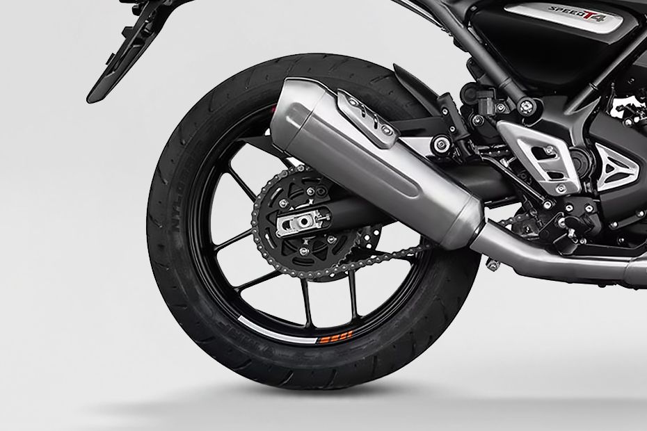 Rear Tyre View of Speed T4